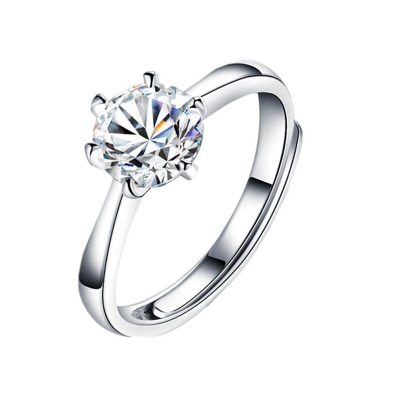 七度 足银简约 戒指