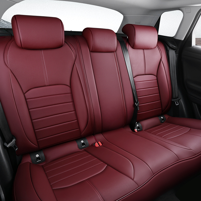 博紫 真皮全包围四季座套