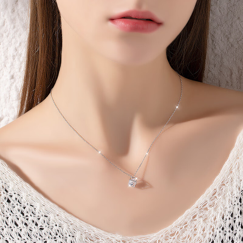 建禄 爱情魔方项链