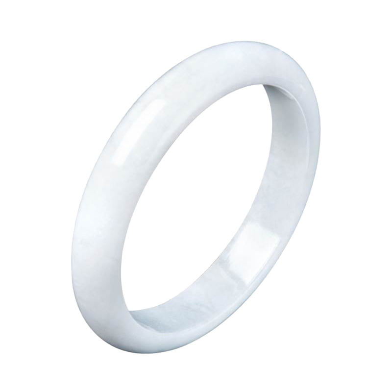 周大福 温润素雅翡翠手镯