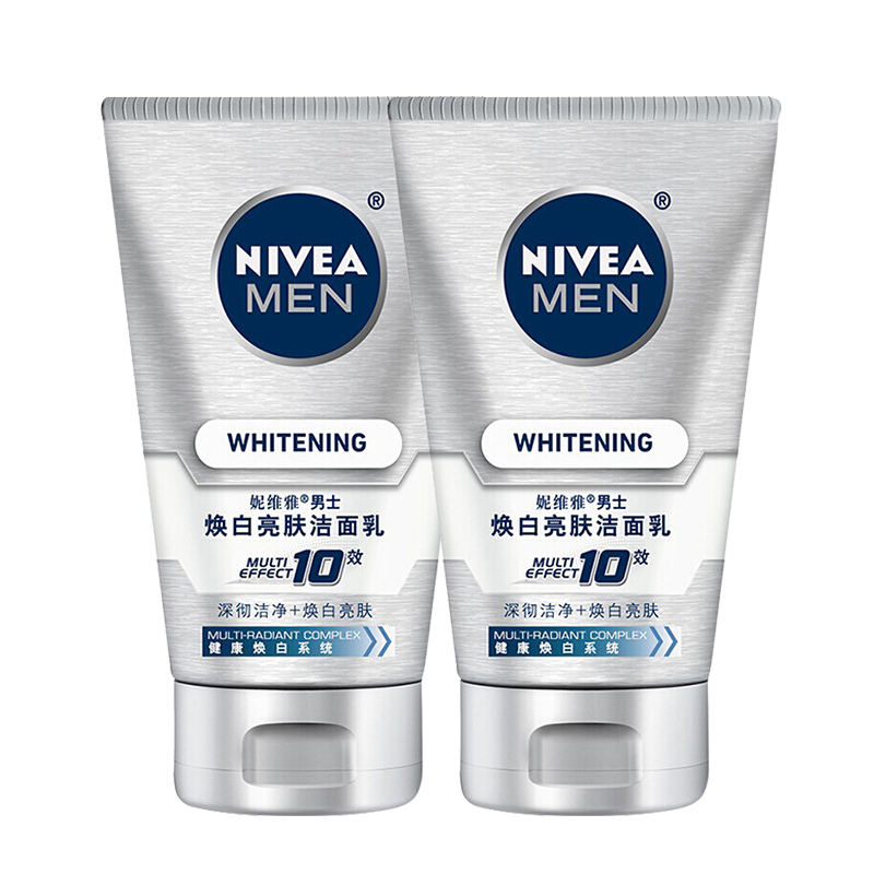 妮维雅 焕白亮肤 男士洗面奶