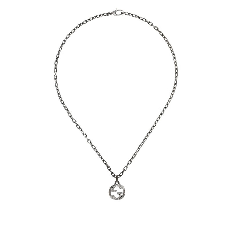 GUCCI 双G K金项链