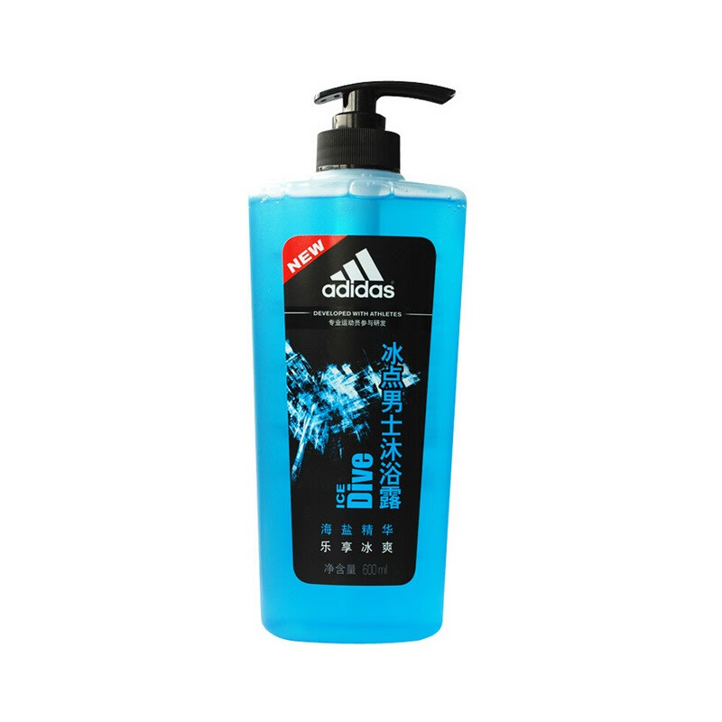 阿迪达斯 冰点海盐精华沐浴露