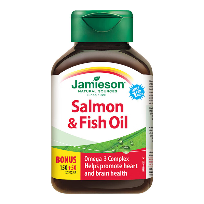 健美生 三文鱼油软胶囊