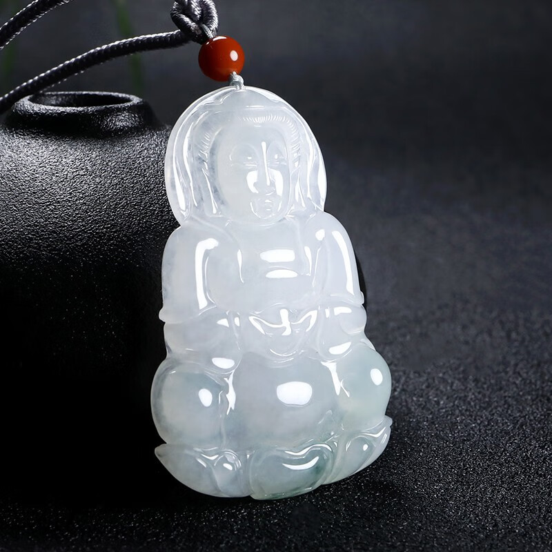 印象眸 飘花观音 翡翠吊坠