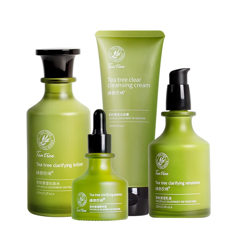 绿色农场 改善油痘护肤套装