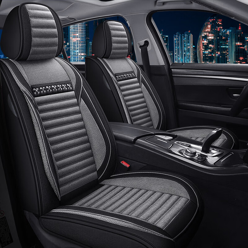 布兰特 亚麻材质 汽车坐垫