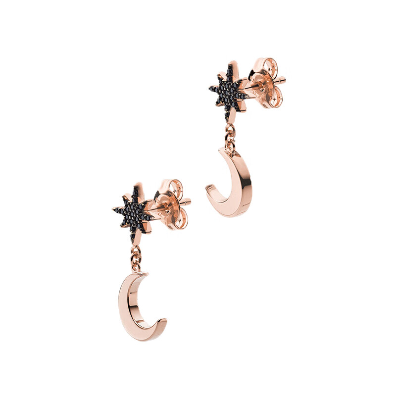 阿玛尼 月牙耳饰