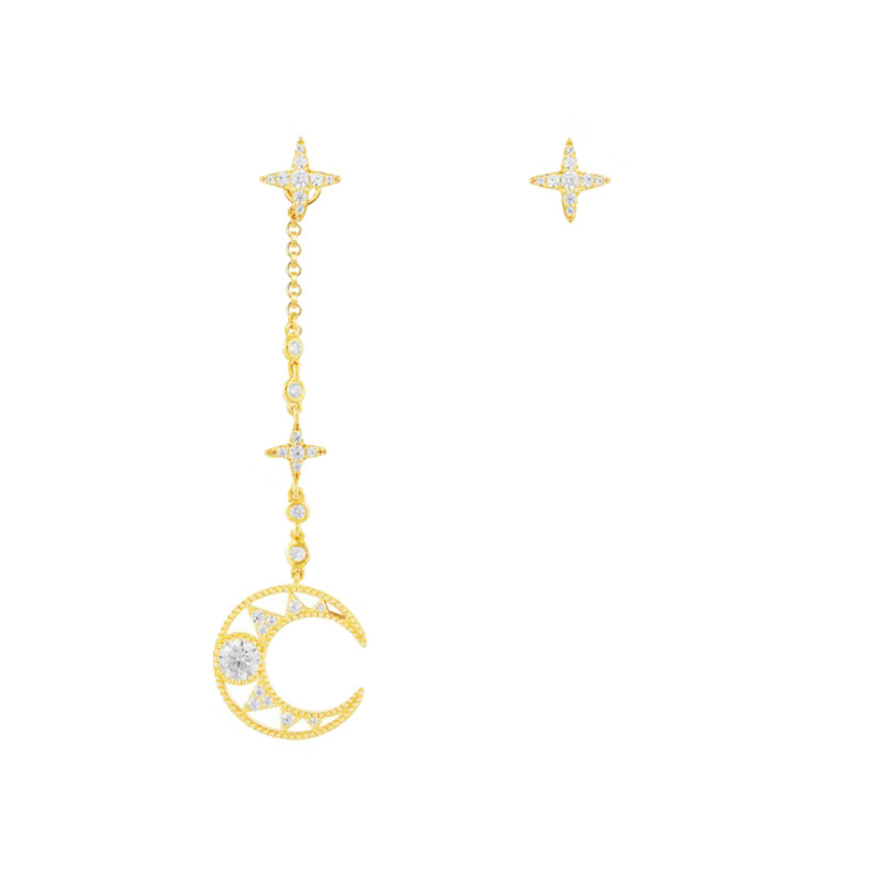 APM 梦幻星月耳环