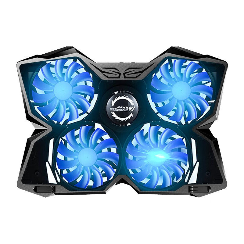 越来越酷 黑色静音散热器