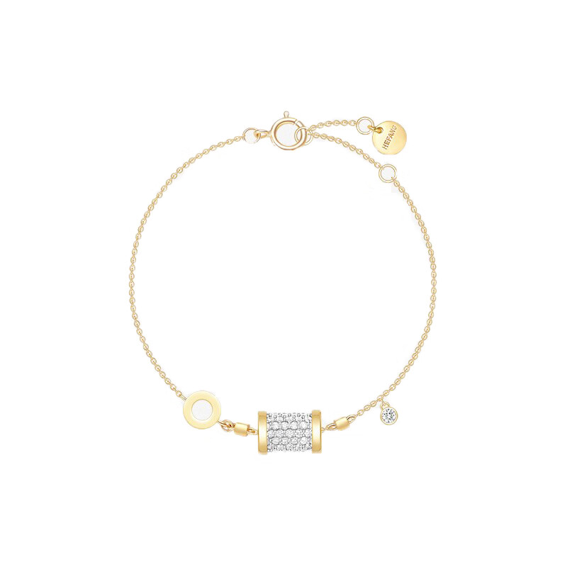 何方珠宝 纯银手链