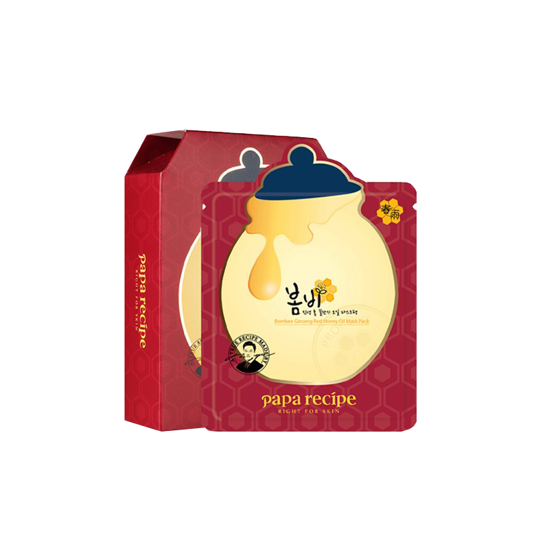 春雨 红参蜂蜜精油补水面膜