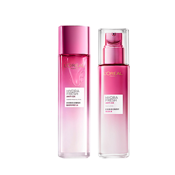 欧莱雅 清润葡萄籽补水护肤套装