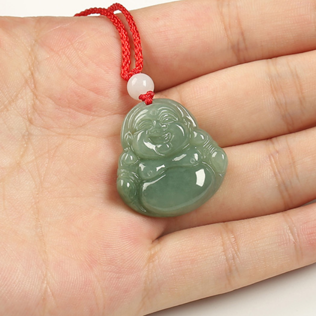 凤禧 欢乐佛公翡翠吊坠