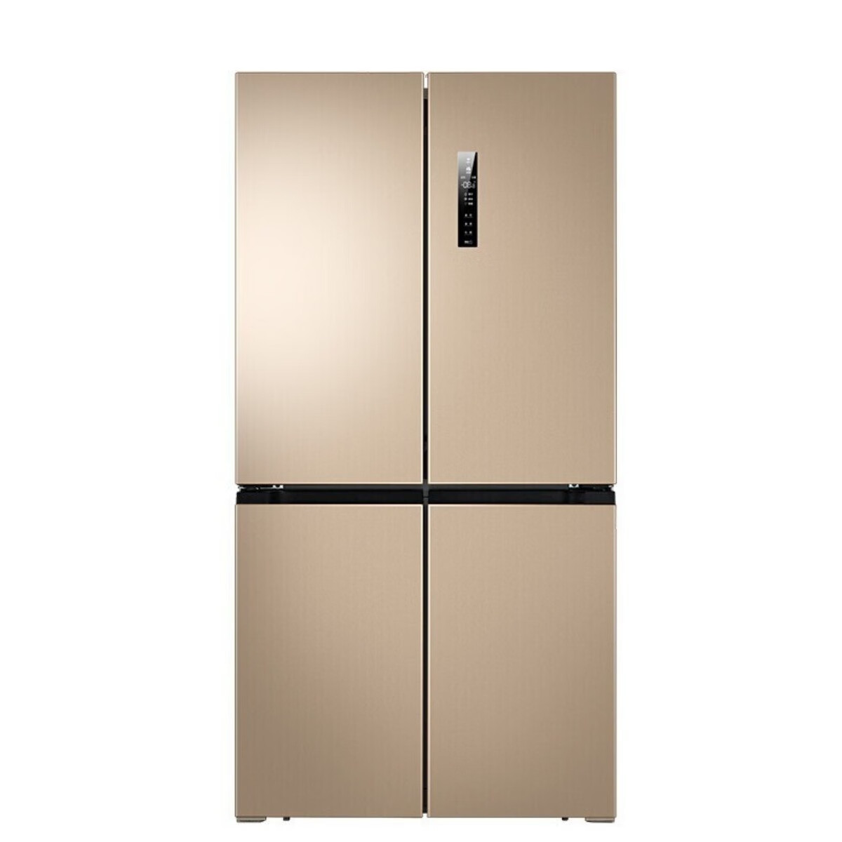 美菱十字对开门超薄冰箱