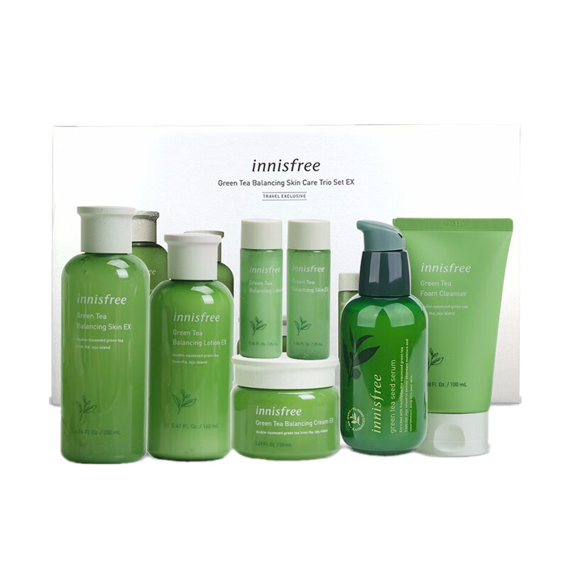 悦诗风吟 绿茶精萃 补水套装