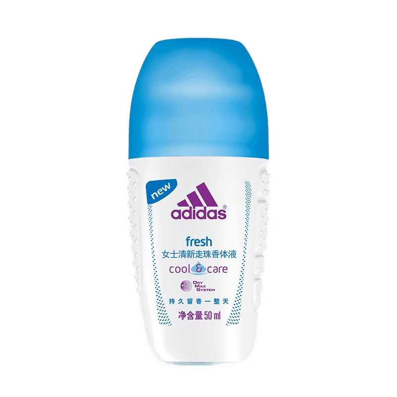 阿迪达斯 女士清新走珠止汗露