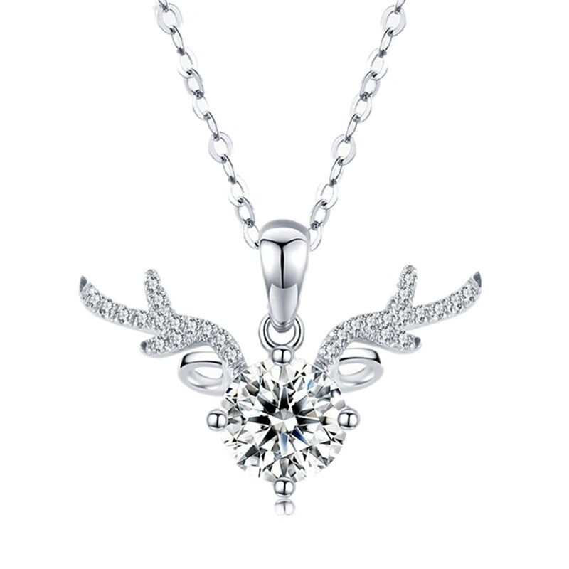 知尊 莫桑石 项链