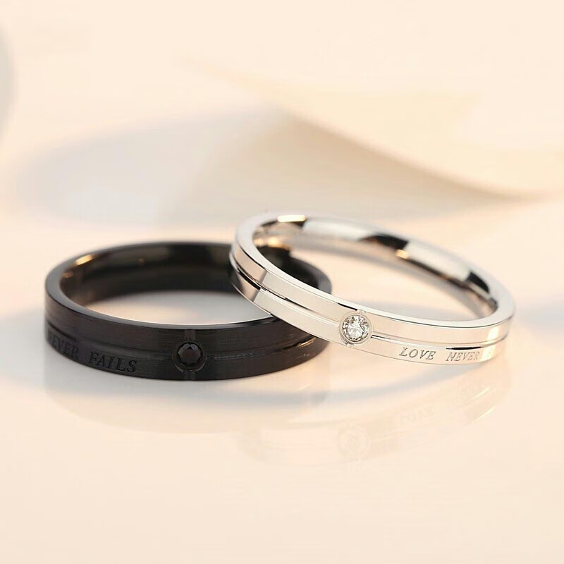 vana 纯银情侣戒指