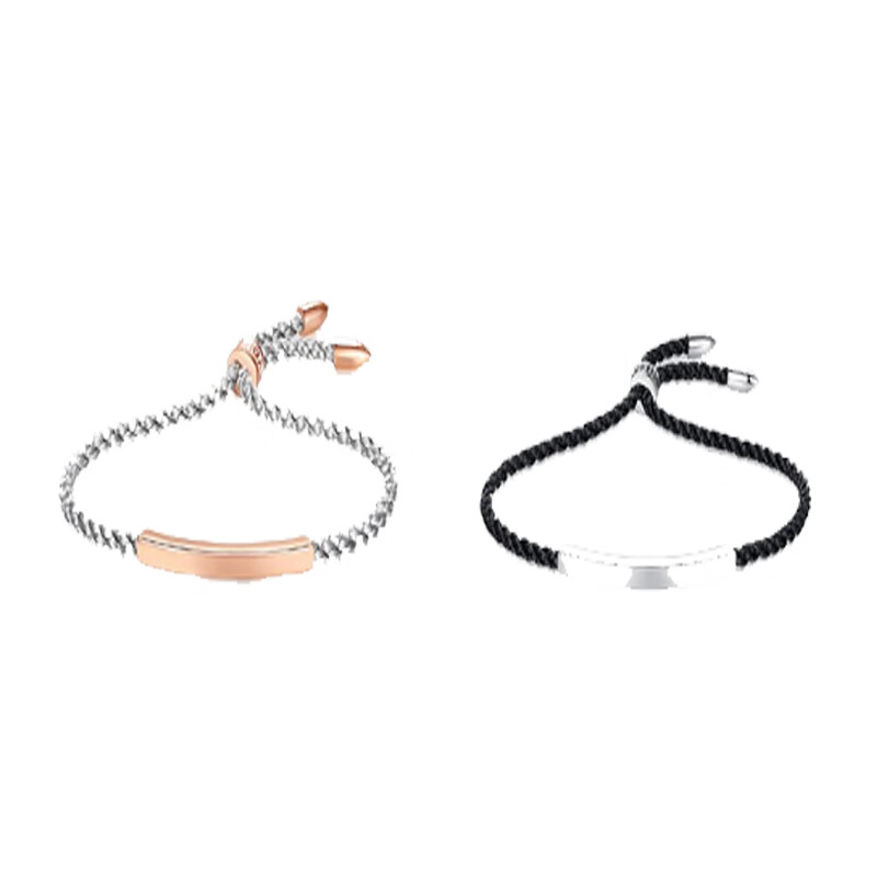 银千惠 简约时尚情侣手链