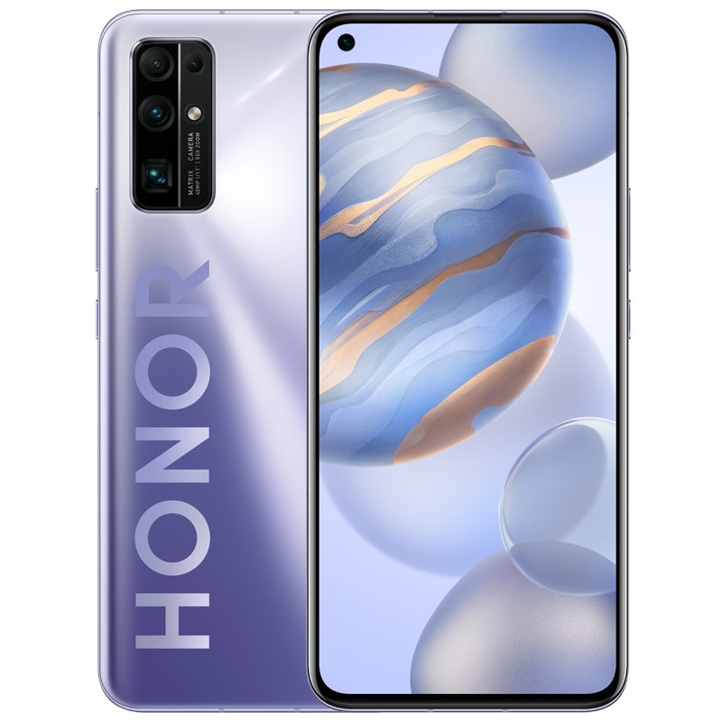 荣耀30 5G钛空银手机