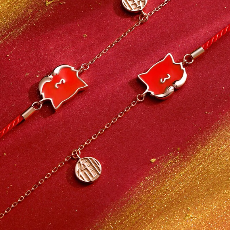 欧芙丽 珐琅电镀手链