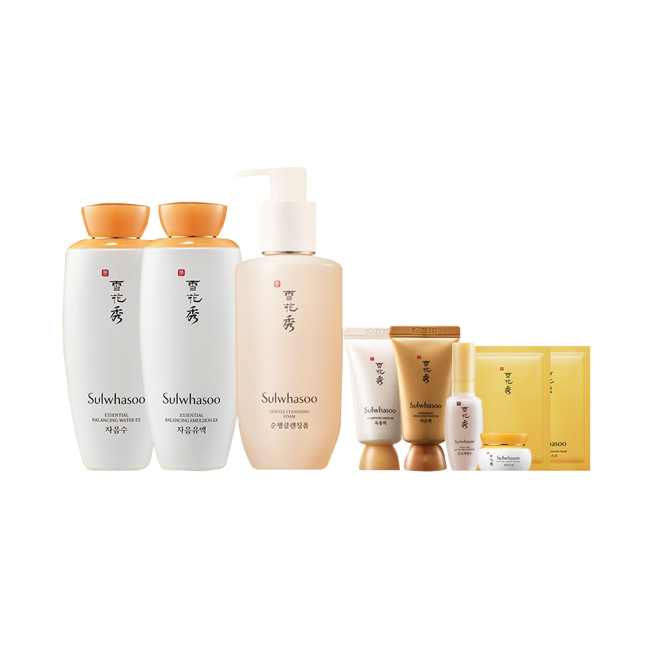 雪花秀 滋盈肌本水乳护肤套装