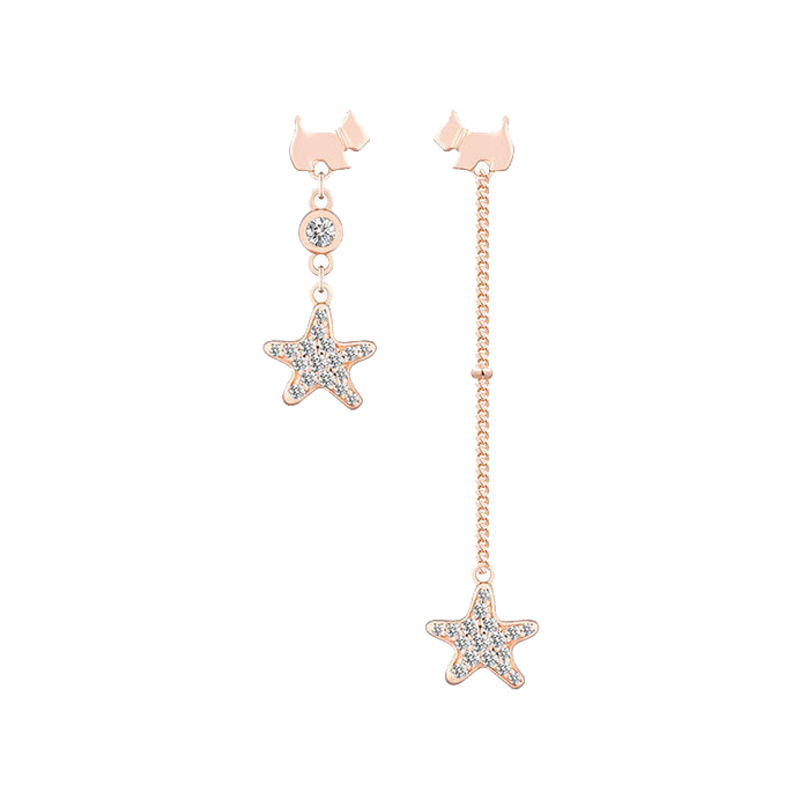 AGATHA 小狗星星耳饰