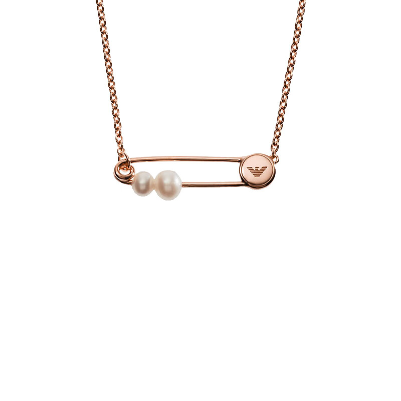 阿玛尼 别针创意项链