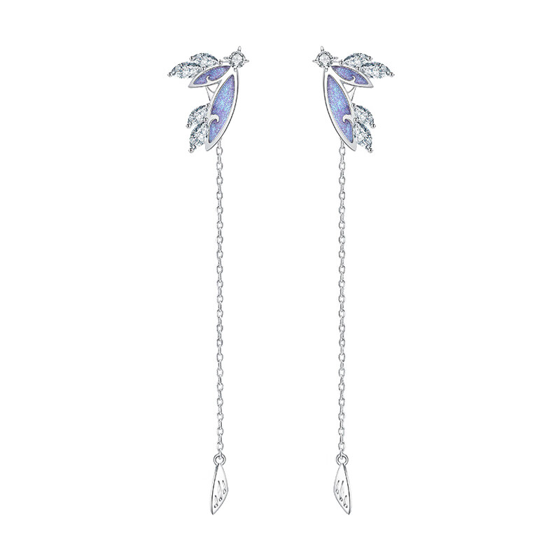 花芽 蝶舞精灵耳饰