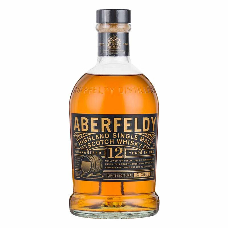 艾伯迪 12年单一麦芽威士忌