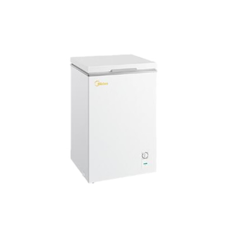 美的 简约白色家用冷柜