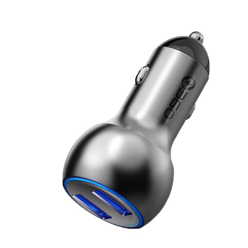 360 双口兼容 车载充电器