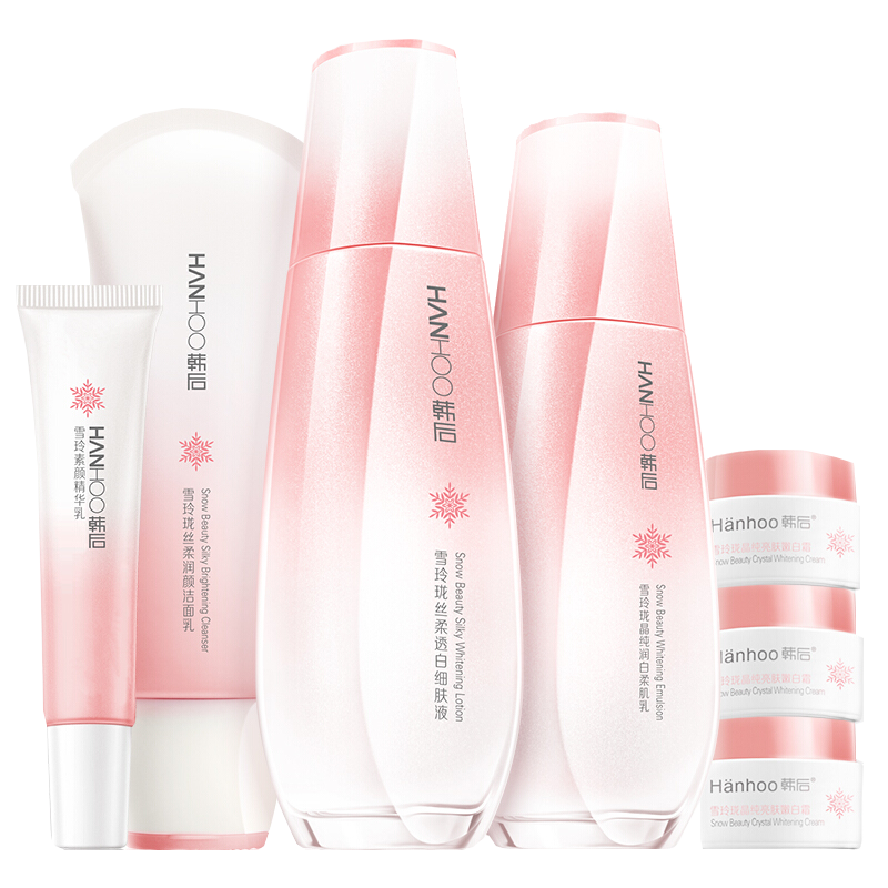 韩后 美白亮肤护肤套装