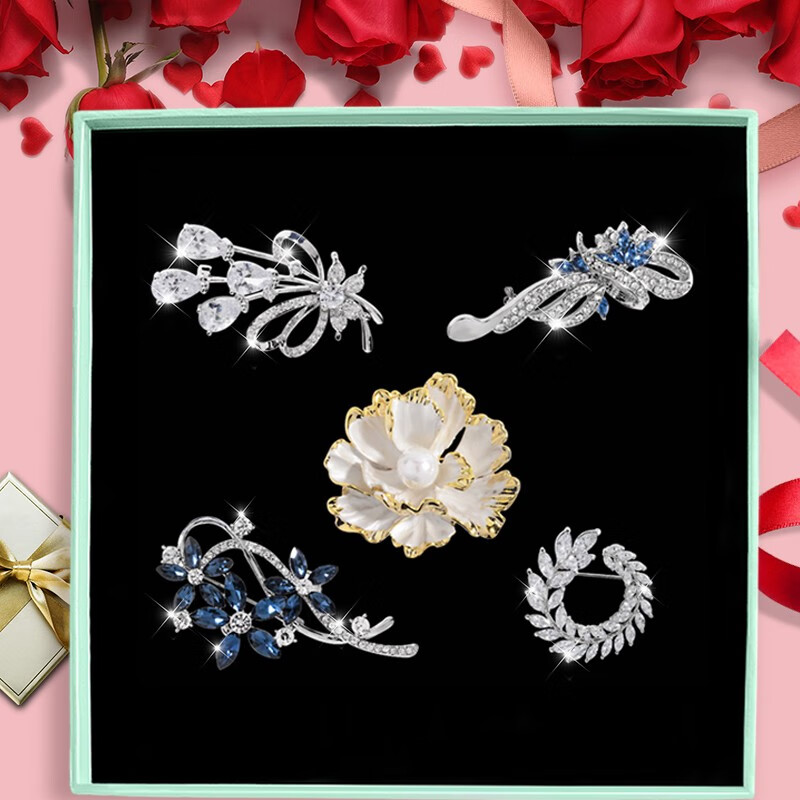 晓色 硬度高胸针