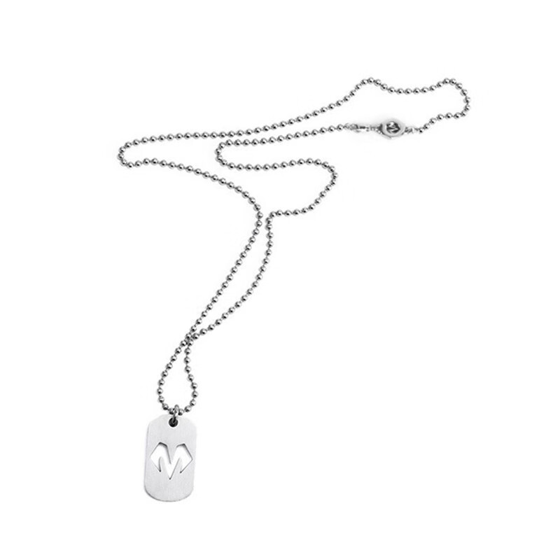 BABAMA 字母镂空 项链