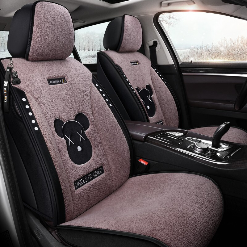 老垫家 冬款羊羔绒汽车座套
