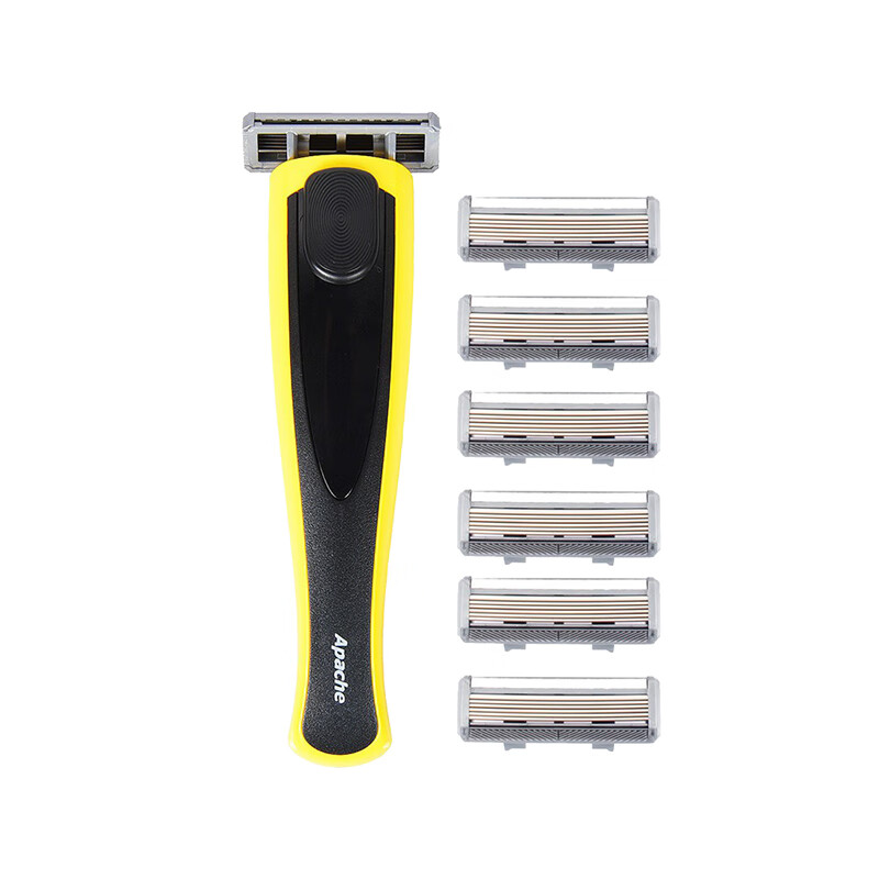 阿帕齐 大黄锋贴合皮肤剃须刀