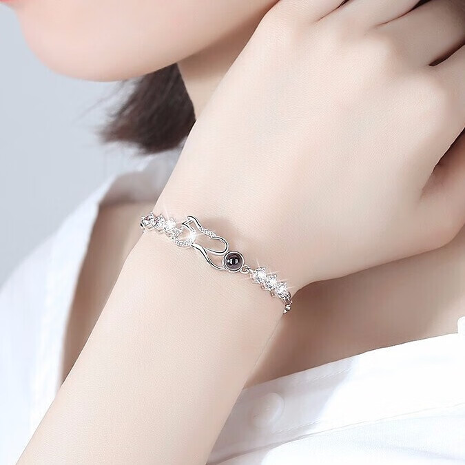 JALLOO 纯银森系手链