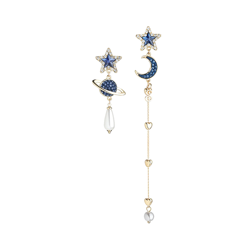 SPECIAL 不对称星月耳饰