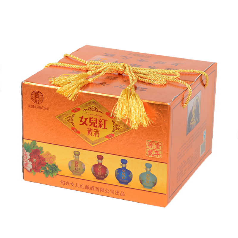 女儿红 窖藏花雕酒半甜型黄酒