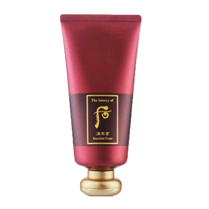 后 津率享红华凝香精华洁面液