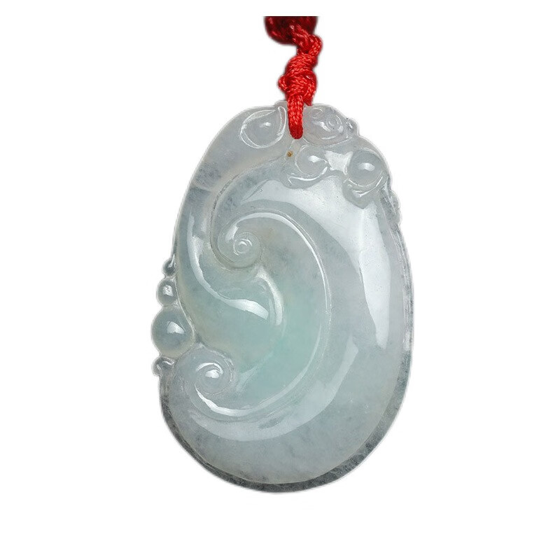 七彩云南 翡翠如意 吊坠