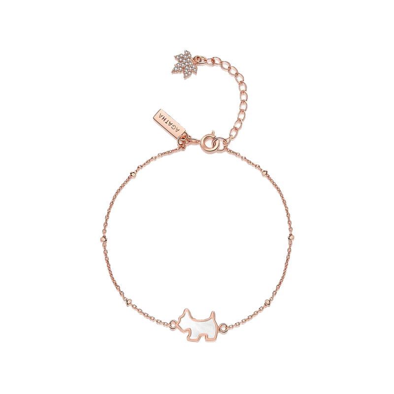 AGATHA 925银小狗手链