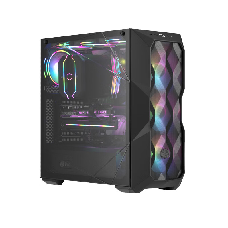 酷冷至尊 玻璃侧板独立电源主机