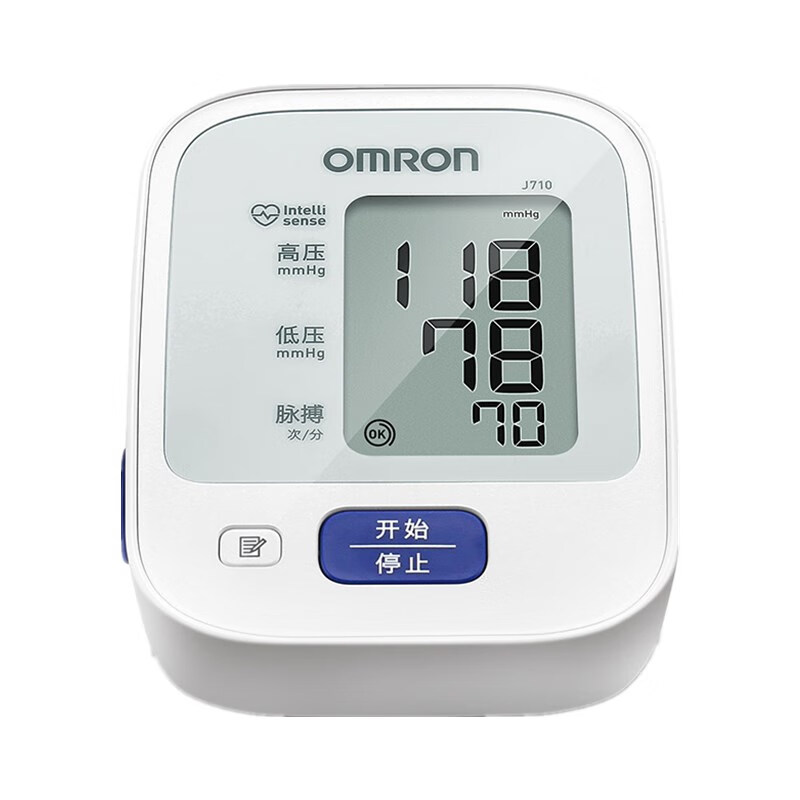 欧姆龙 闪烁警示 测血压器