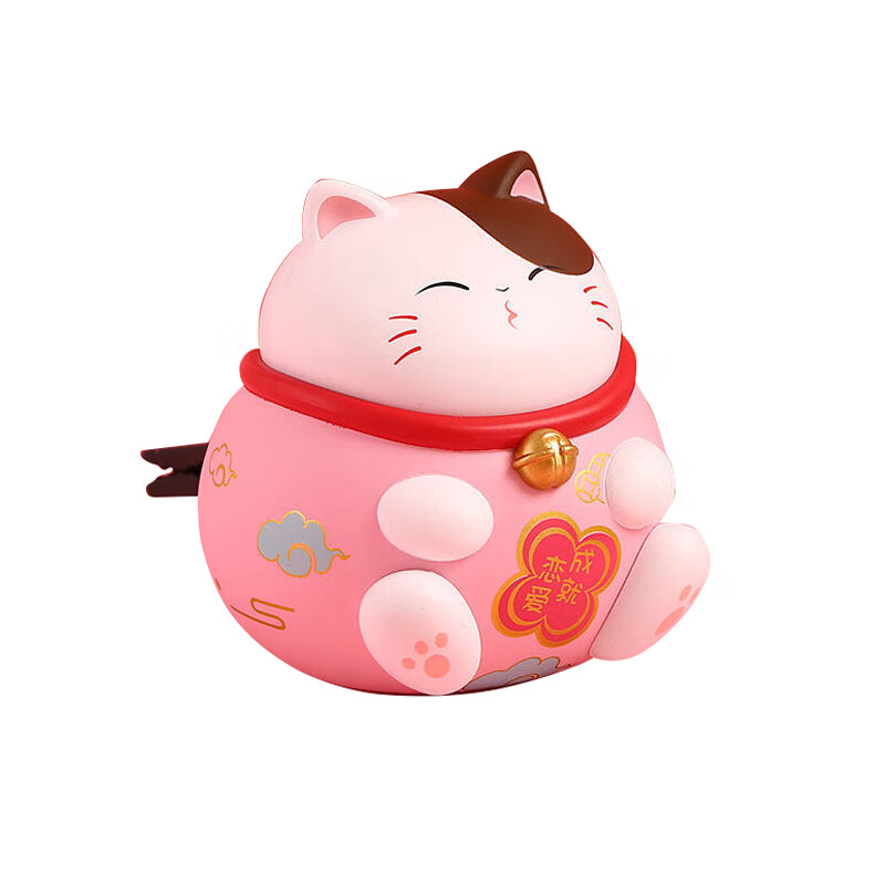 恩杰马 招财猫汽车出风口香薰
