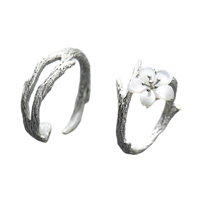 花芽 雪樱素雅戒指