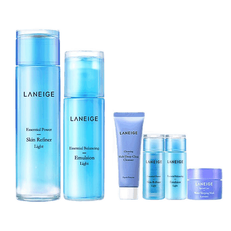 兰芝 水衡清盈水乳护肤套装