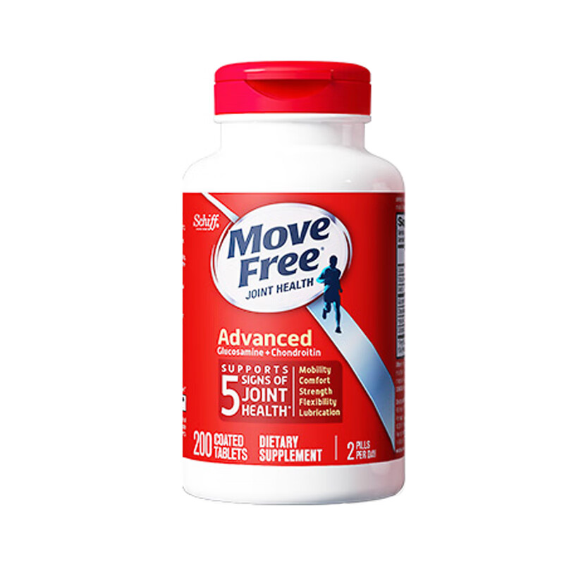 旭福 红瓶 氨糖软骨素钙片